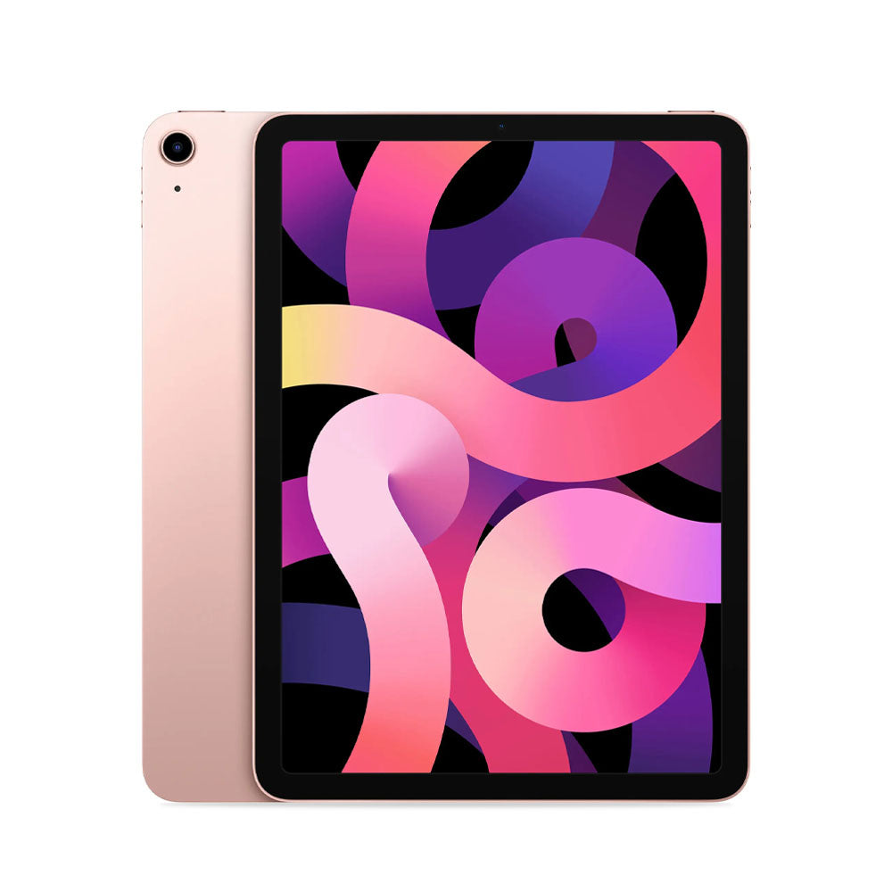 Refurbished Apple iPad Air 4 I 10'9" i Rose Gold, prisvenlig tablet.