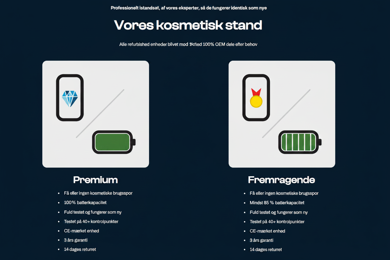 Skal jeg vælge en kosmetisk stand: Fremragende - Premium